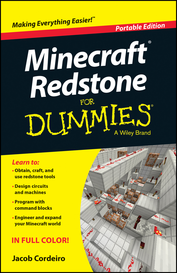 Обложка книги «Minecraft Redstone For Dummies»