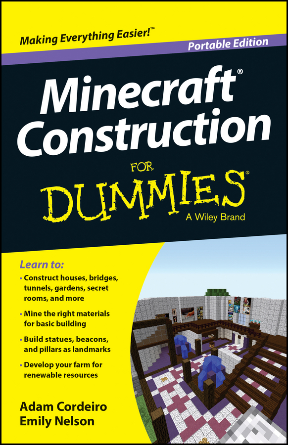Обложка книги «Minecraft Construction For Dummies»