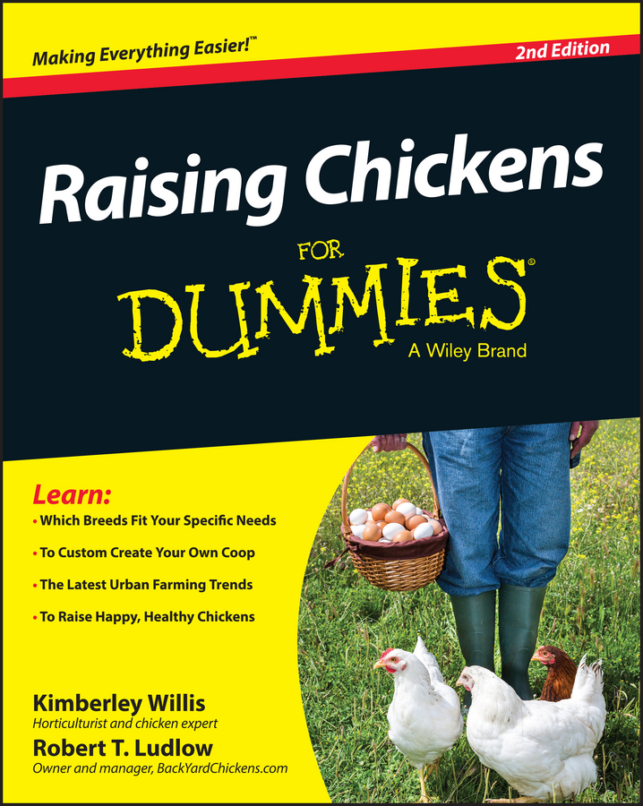 Обложка книги «Raising Chickens For Dummies»