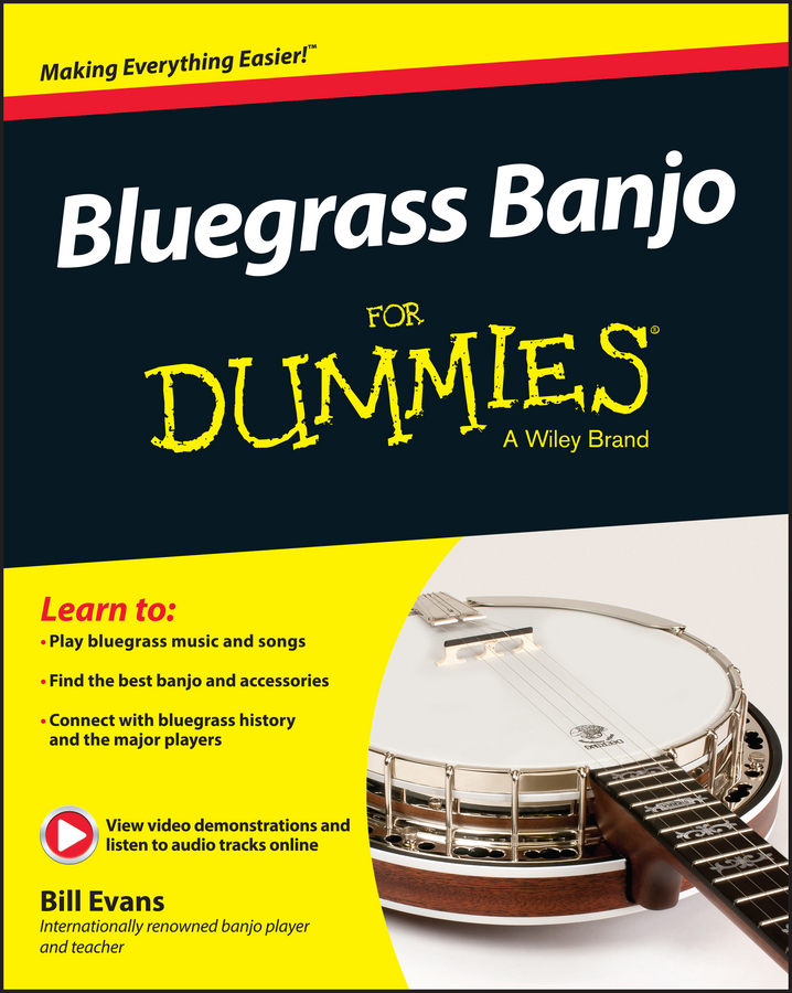 Обложка книги «Bluegrass Banjo For Dummies»