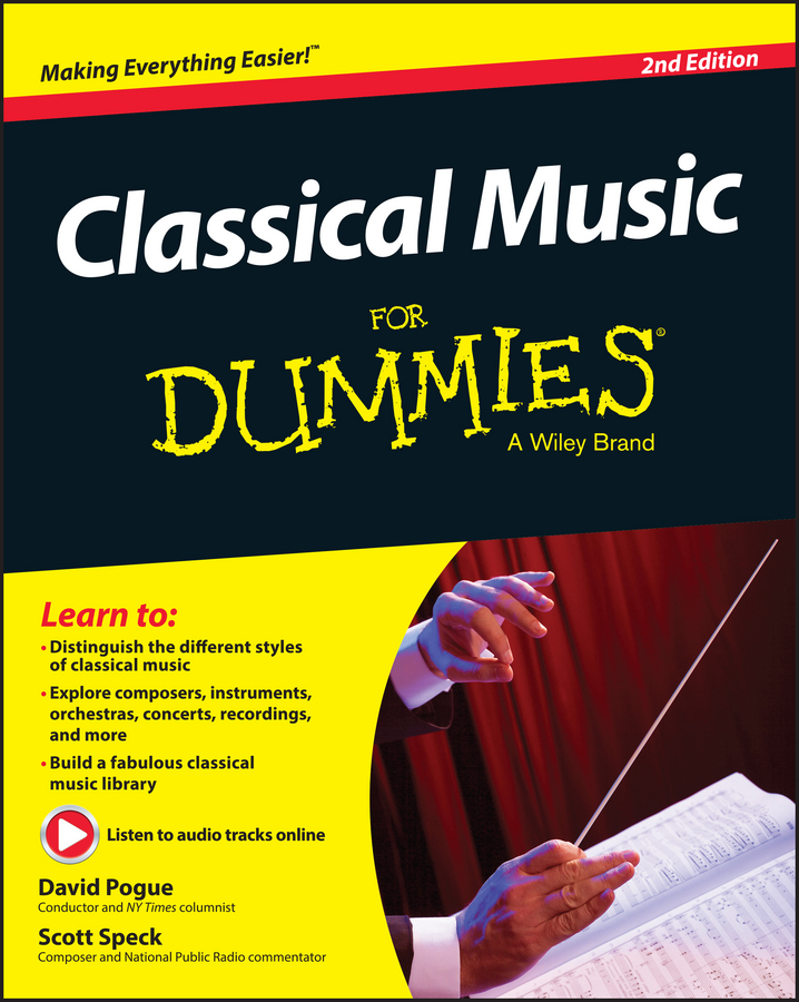 Обложка книги «Classical Music For Dummies»