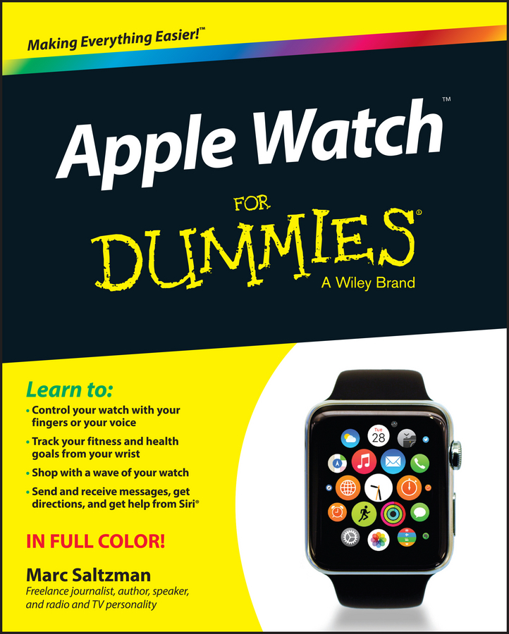 Обложка книги «Apple Watch For Dummies»