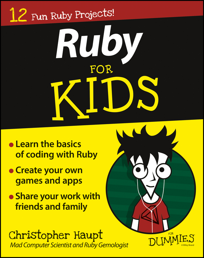Обложка книги «Ruby For Kids For Dummies»