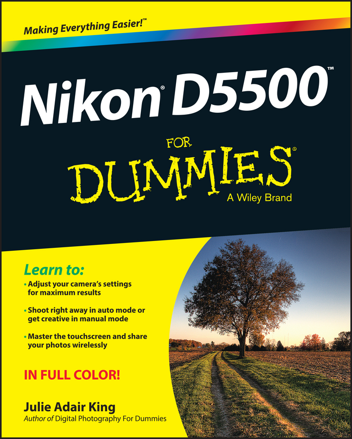 Обложка книги «Nikon D5500 For Dummies»