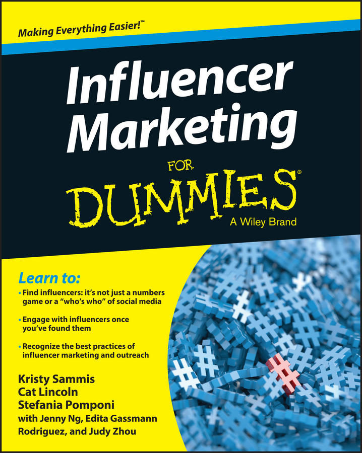 Обложка книги «Influencer Marketing For Dummies»
