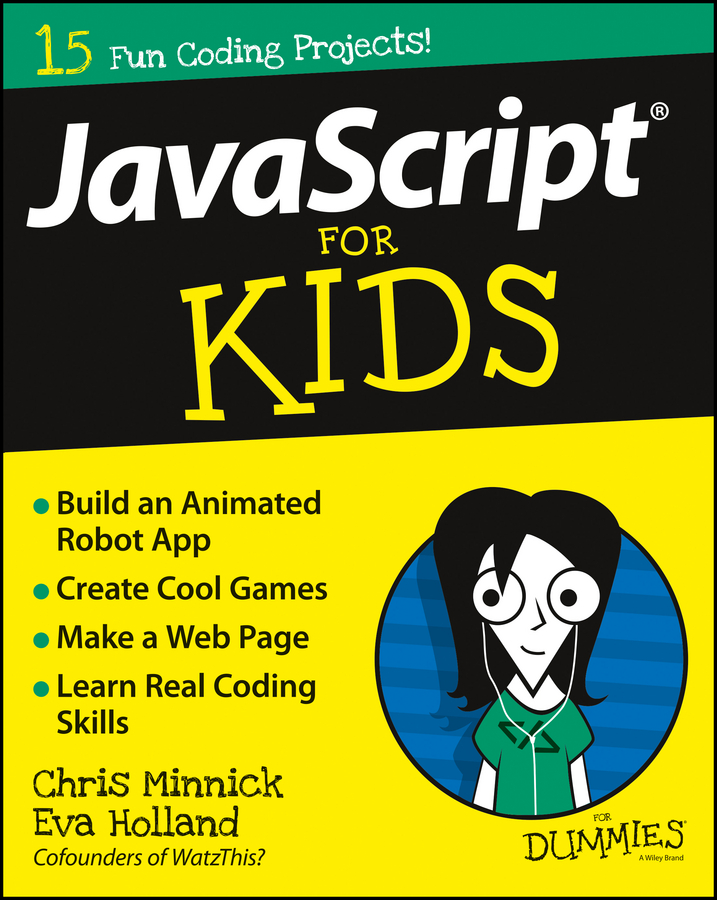 Обложка книги «JavaScript For Kids For Dummies»