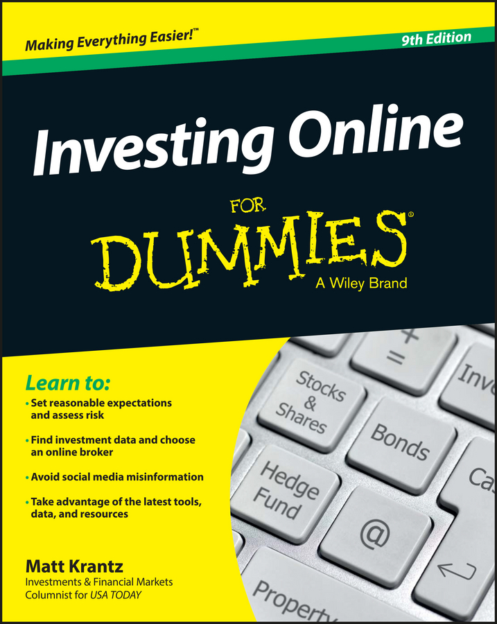Обложка книги «Investing Online For Dummies»