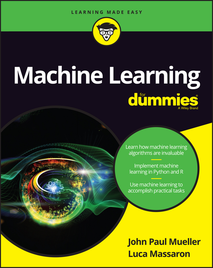 Обложка книги «Machine Learning For Dummies»