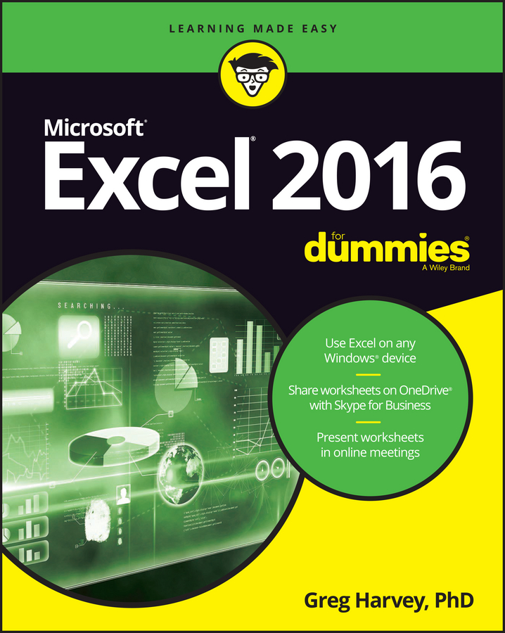 Обложка книги «Excel 2016 For Dummies»