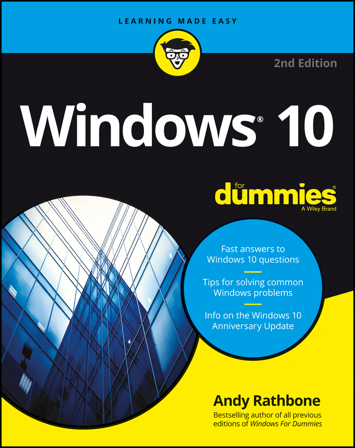Обложка книги «Windows 10 For Dummies»