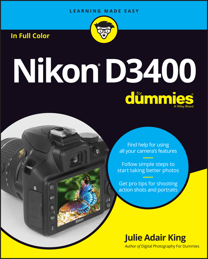 Обложка книги «Nikon D3400 For Dummies»