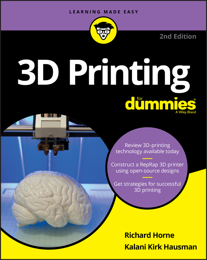 Обложка книги «3D Printing For Dummies»
