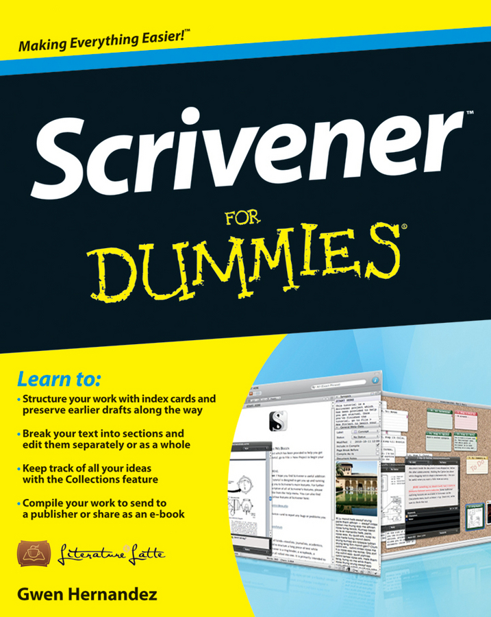 Обложка книги «Scrivener For Dummies»