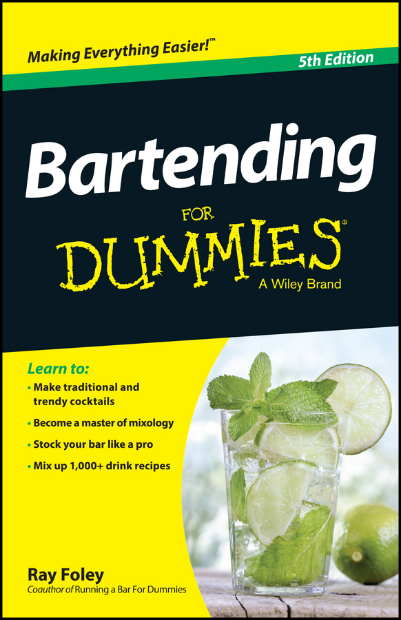 Обложка книги «Bartending For Dummies»