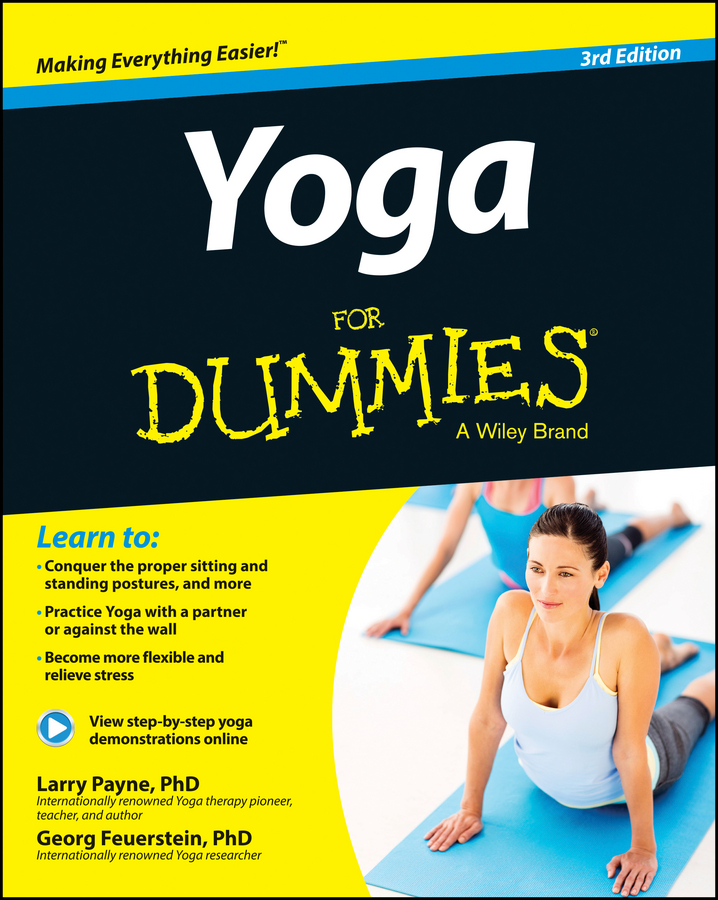 Обложка книги «Yoga For Dummies»