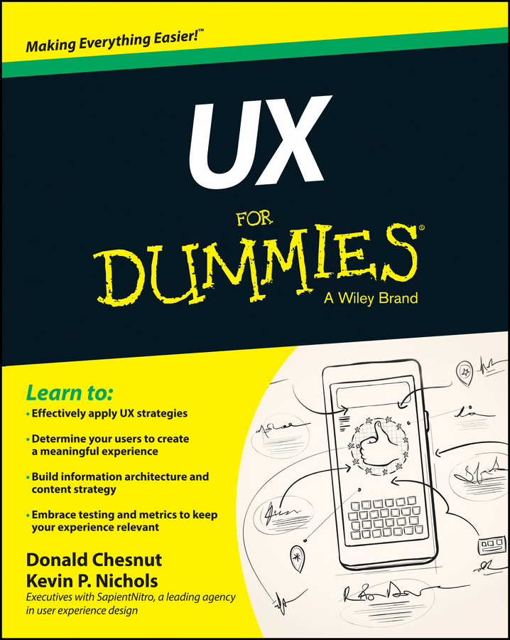 Обложка книги «UX For Dummies»