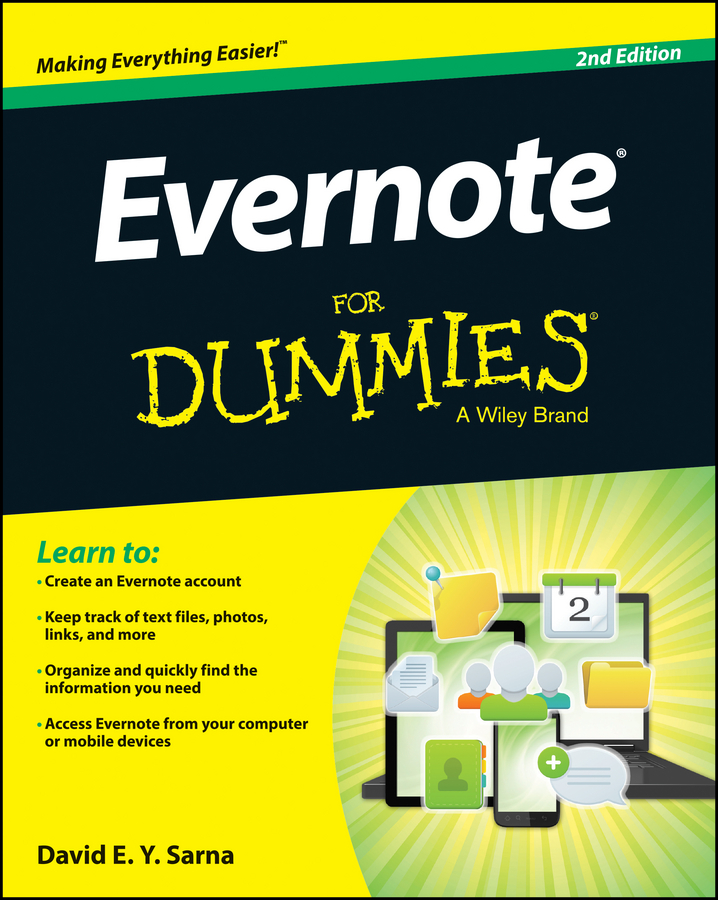 Обложка книги «Evernote For Dummies»