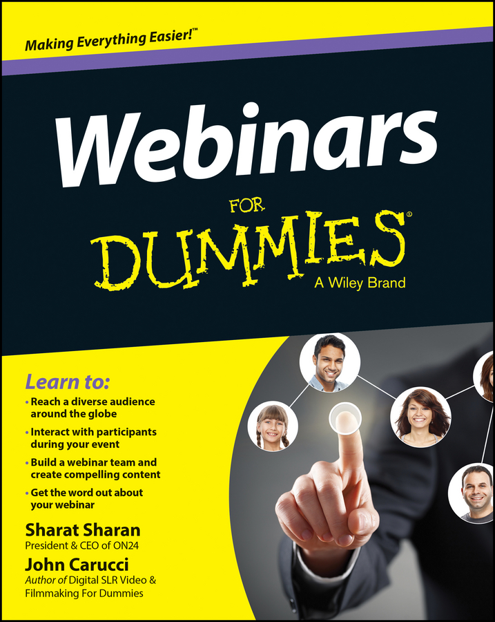 Обложка книги «Webinars For Dummies»