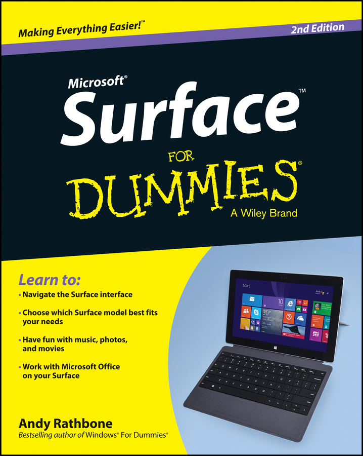 Обложка книги «Surface For Dummies»