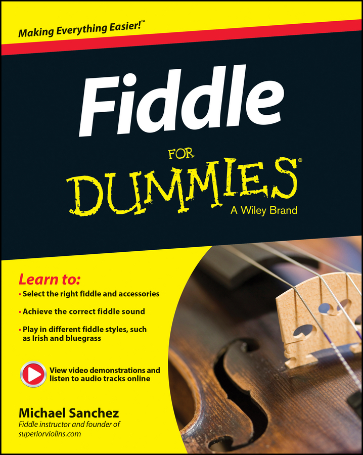 Обложка книги «Fiddle For Dummies»