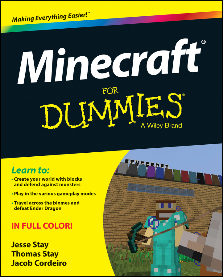 Обложка книги «Minecraft For Dummies»
