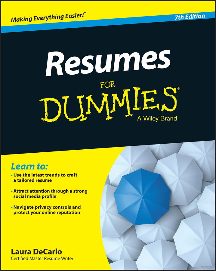 Обложка книги «Resumes For Dummies»