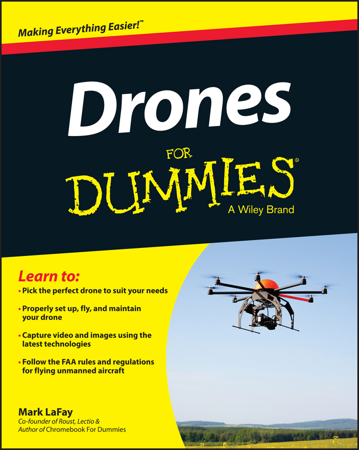 Обложка книги «Drones For Dummies»