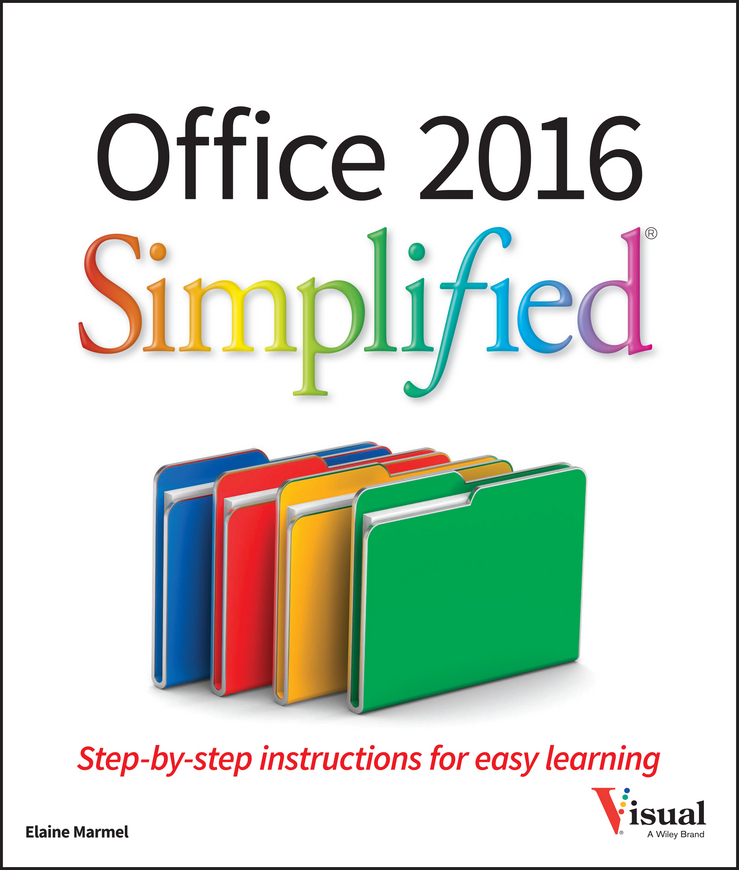 Обложка книги «Office 2016 Simplified»