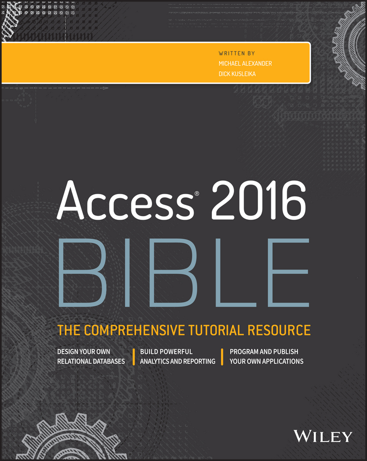 Обложка книги «Access 2016 Bible»
