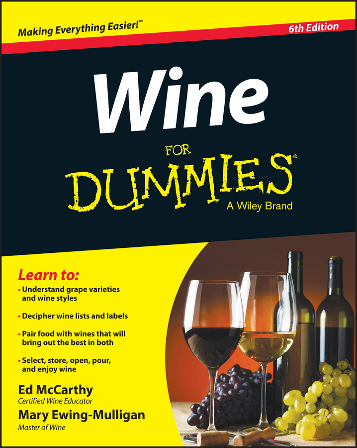 Обложка книги «Wine For Dummies»