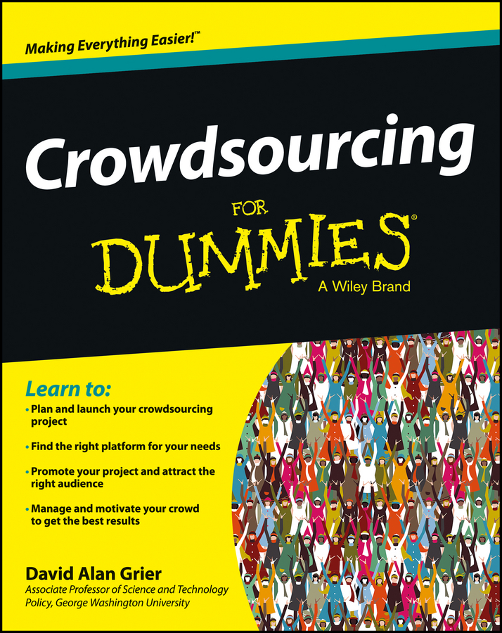 Обложка книги «Crowdsourcing For Dummies»