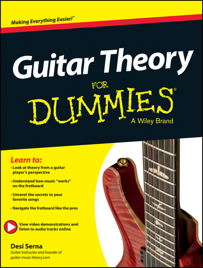 Обложка книги «Guitar Theory For Dummies. Book + Online Video & Audio Instruction»
