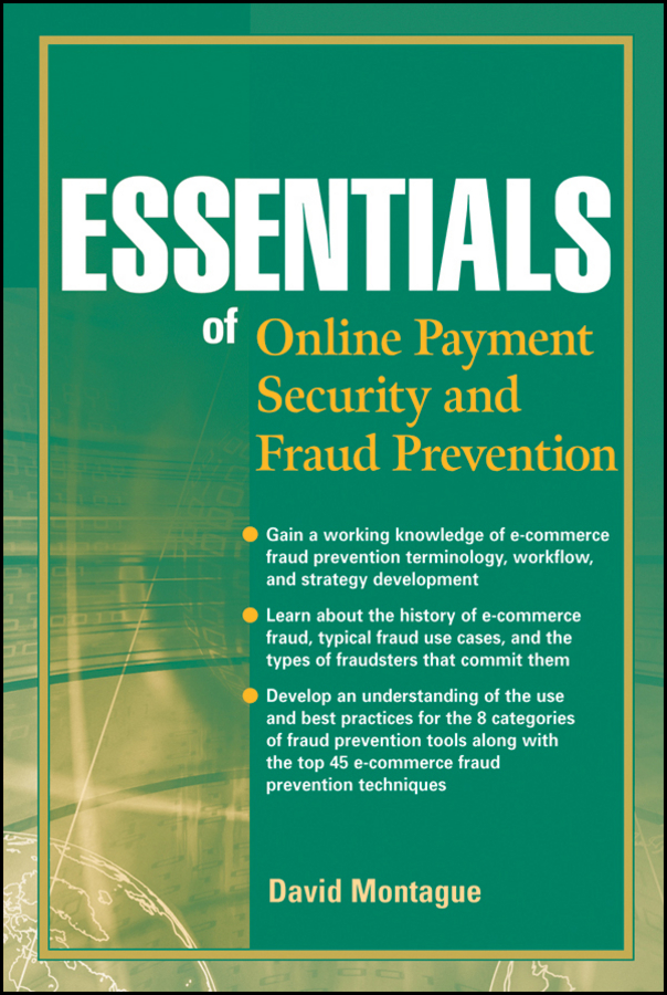 Обложка книги «Essentials of Online payment Security and Fraud Prevention»
