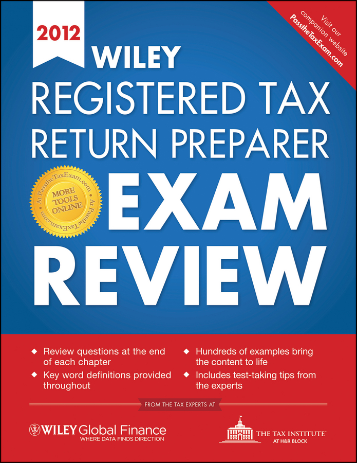 Обложка книги «Wiley Registered Tax Return Preparer Exam Review 2012»