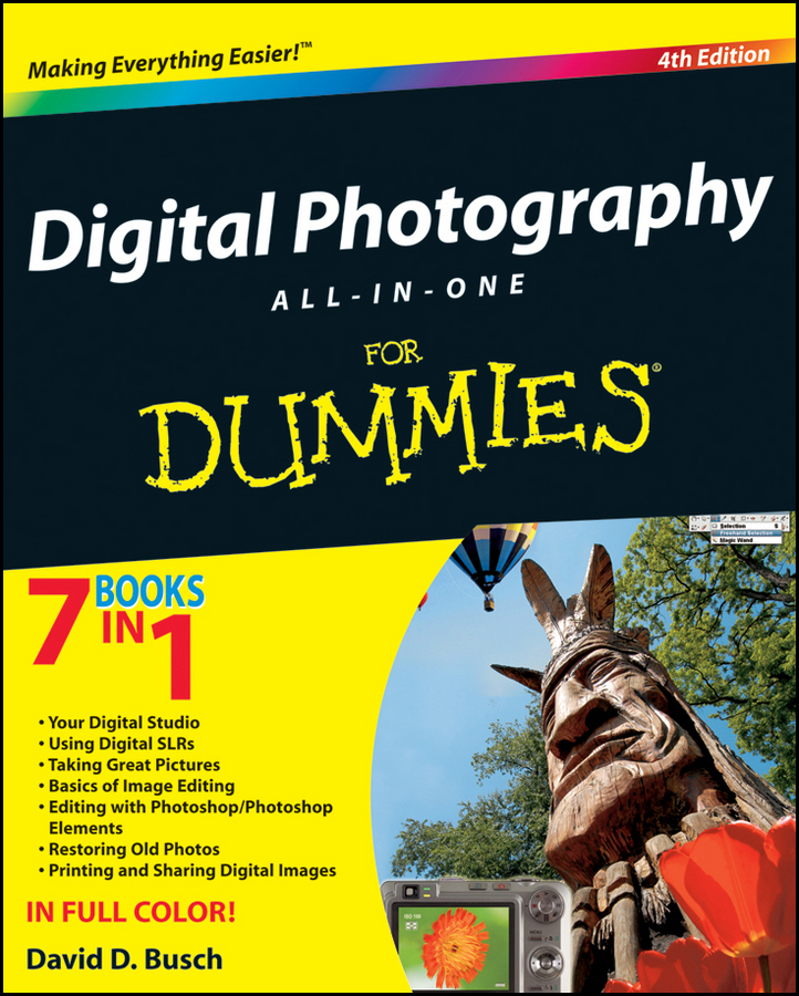 Обложка книги «Digital Photography All-in-One Desk Reference For Dummies»