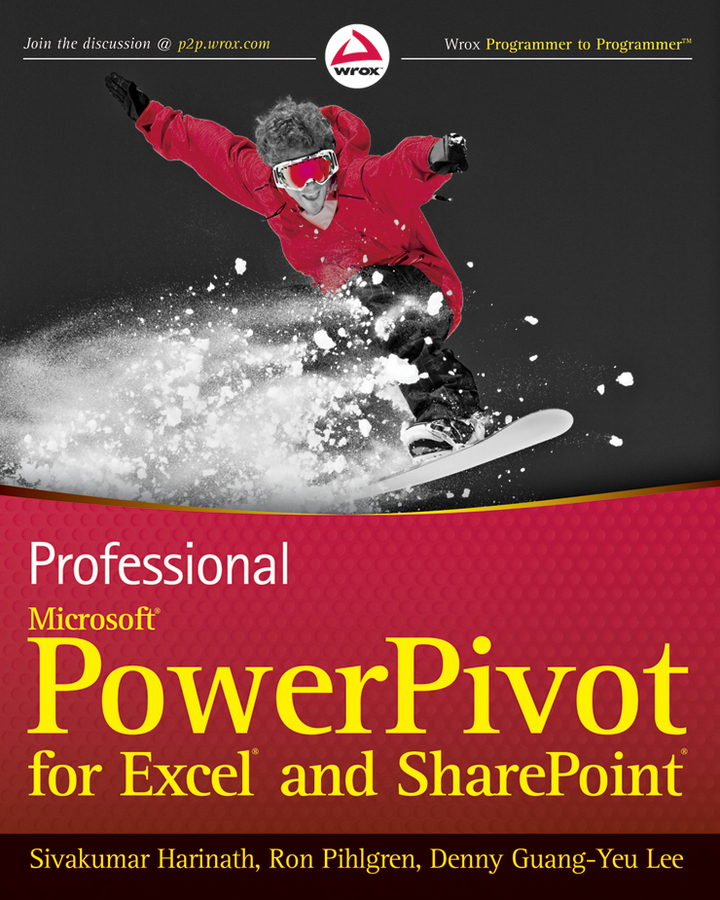 Обложка книги «Professional Microsoft PowerPivot for Excel and SharePoint»