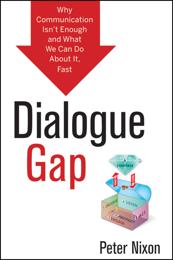 Обложка книги «Dialogue Gap. Why Communication Isn't Enough and What We Can Do About It, Fast»