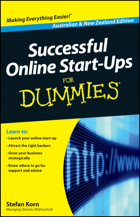 Обложка книги «Successful Online Start-Ups For Dummies»