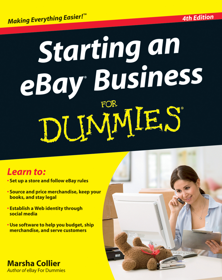 Обложка книги «Starting an eBay Business For Dummies»