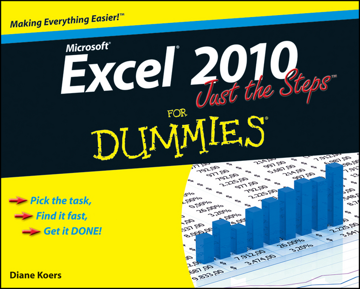 Обложка книги «Excel 2010 Just the Steps For Dummies»