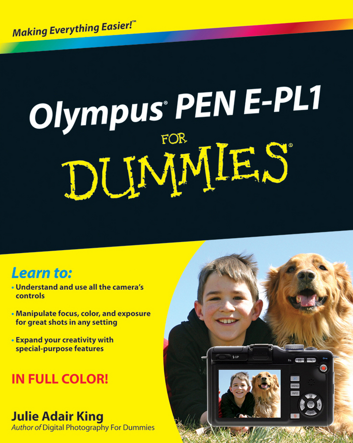Обложка книги «Olympus PEN E-PL1 For Dummies»