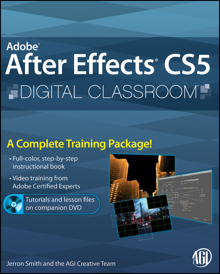 Обложка книги «Adobe After Effects CS5 Digital Classroom»
