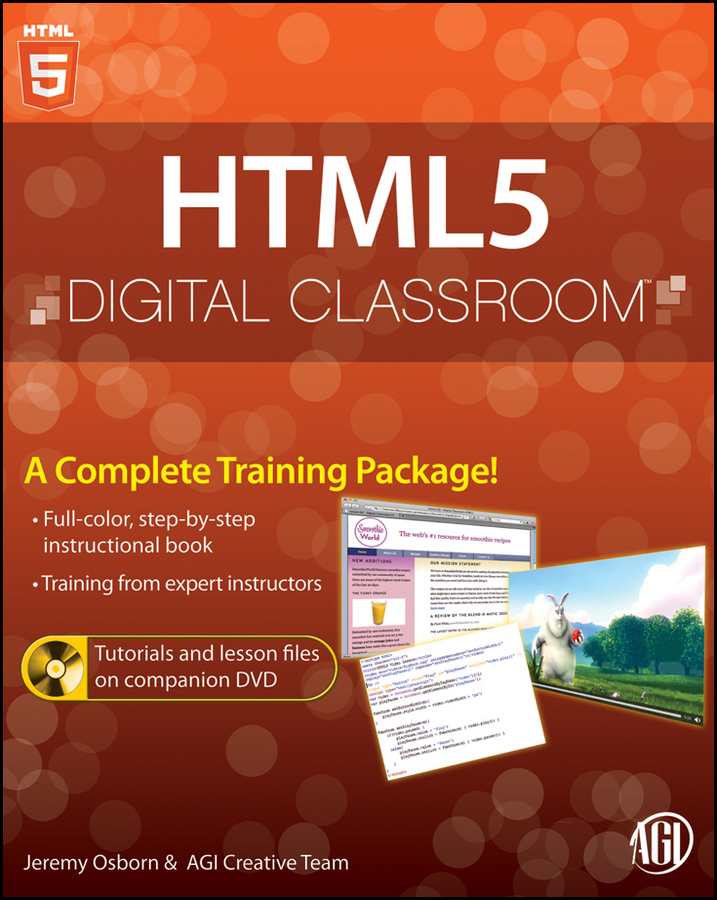 Обложка книги «HTML5 Digital Classroom, (Book and Video Training)»