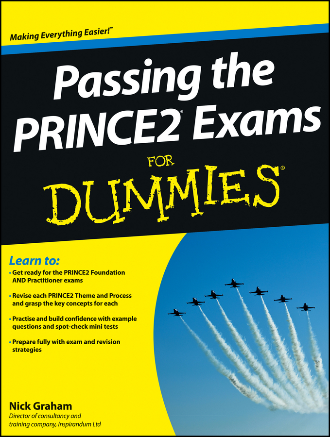 Обложка книги «Passing the PRINCE2 Exams For Dummies»