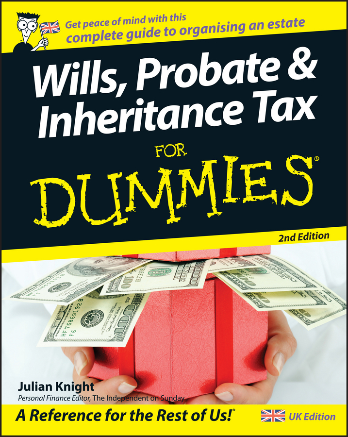 Обложка книги «Wills, Probate, and Inheritance Tax For Dummies»