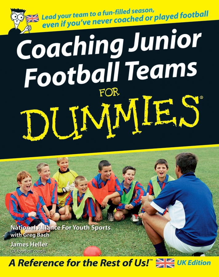 Обложка книги «Coaching Junior Football Teams For Dummies»