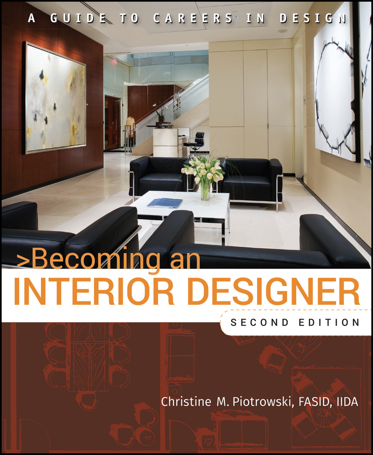 Обложка книги «Becoming an Interior Designer. A Guide to Careers in Design»