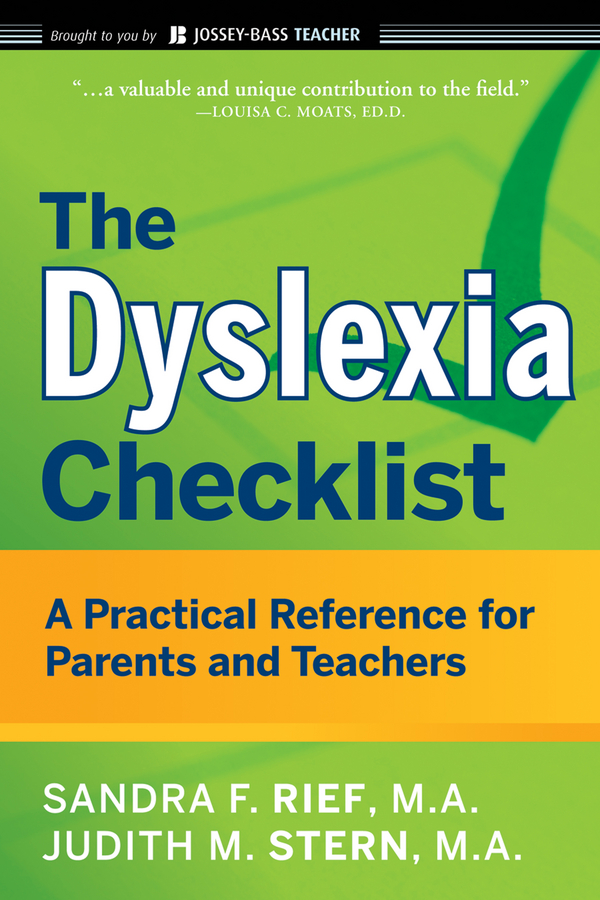 Обложка книги «The Dyslexia Checklist. A Practical Reference for Parents and Teachers»