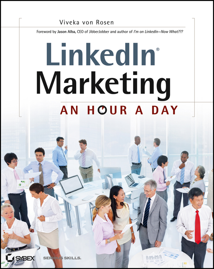 Обложка книги «LinkedIn Marketing. An Hour a Day»