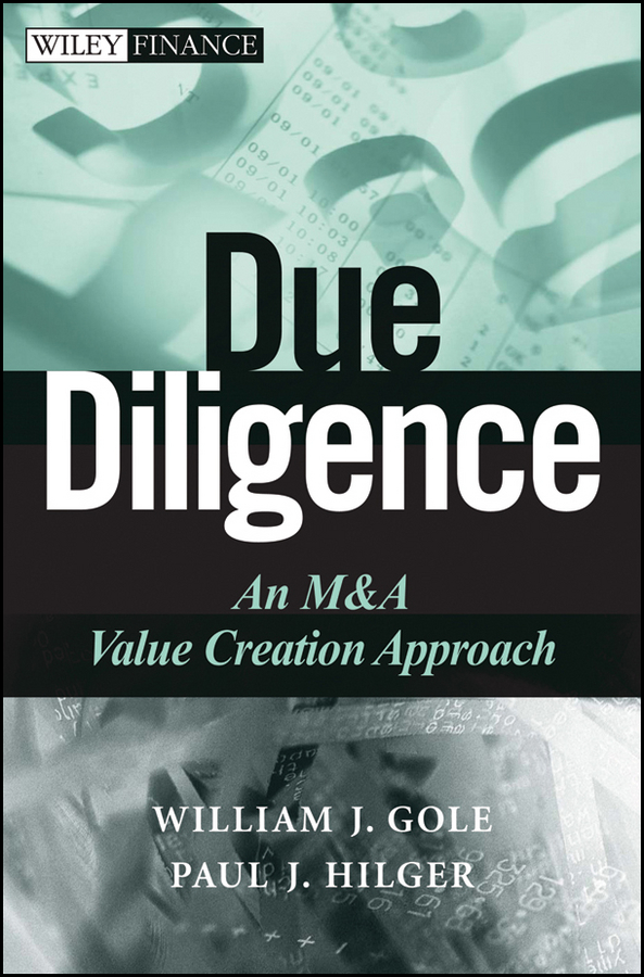 Обложка книги «Due Diligence. An M&A Value Creation Approach»